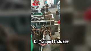 Machines hydrauliques à balles métalliques