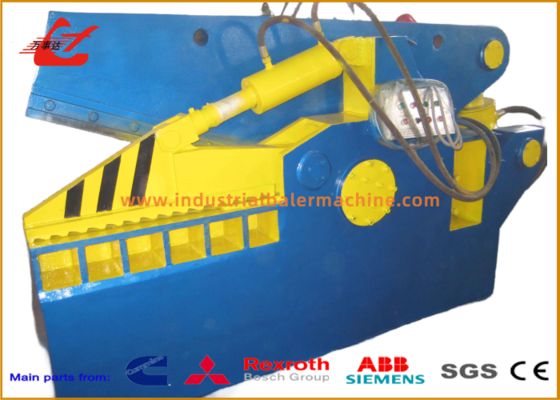 Compact Alligator Shear Machine For Scrap Metal Cutting-Manual Or PLC Operation，800mm Blade