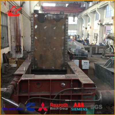 Reliable Customizable Scrap Metal Baler 60kW For Efficient Metal Recycling With Hand Valve Control