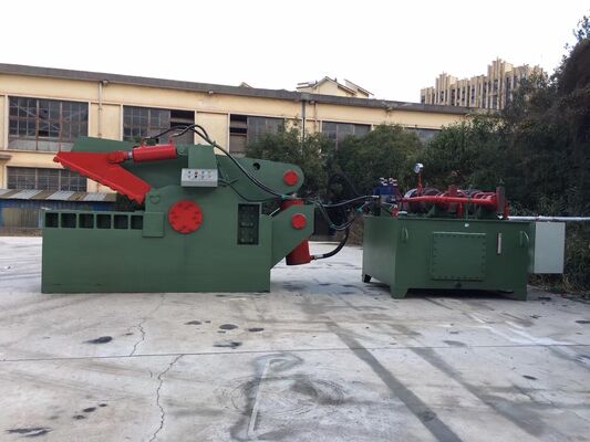 High-Power Hydraulic Alligator Shear – 1600kN Shearing Force, 800mm Blade Length, And 18.5kW Motor