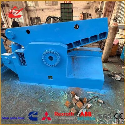 630KN Metal Cutting Alligator Shear Machine With 600mm Blade For Steel Aluminum And Copper Scrap