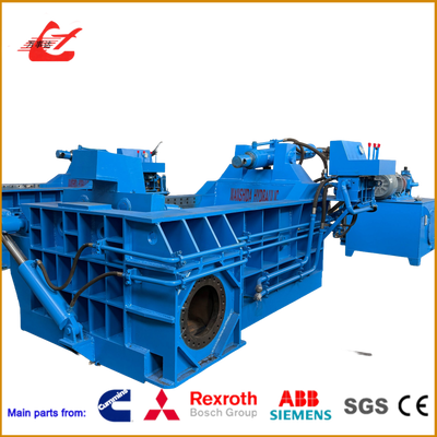 Industrial Hydraulic Steel Baling Machine Automatic Operation Mode 380V/50Hz Voltage for Scrap Metal Recycling