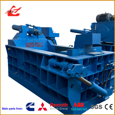 Industrial Hydraulic Steel Baling Machine Automatic Operation Mode 380V/50Hz Voltage for Scrap Metal Recycling