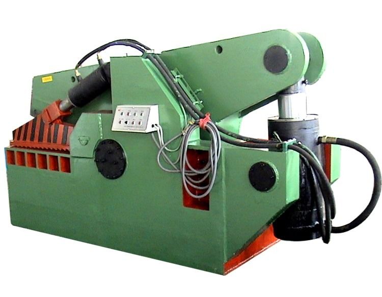 Hydraulic Alligator Shear With 1600kN Cutting Force For Scrap Metal Recycling And Steel Bar Cutting