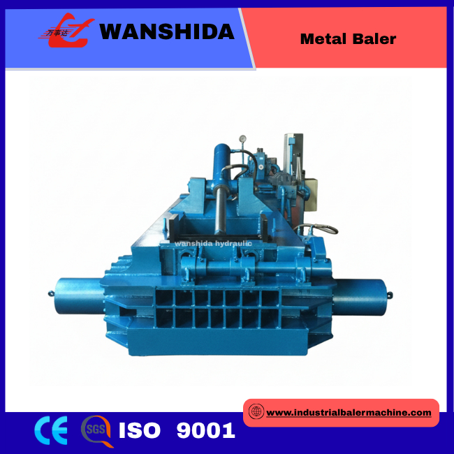 Hydraulic Metal Baler High-Performance PLC-Controlled Scrap Compactor