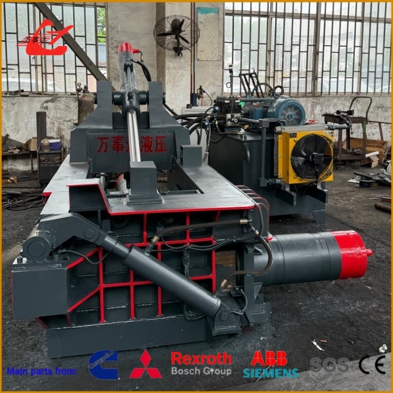 1250KN Aluminum Cans Metal Baler 18.5kW For Small-Scale Scrap Metal Recycling In Brazil