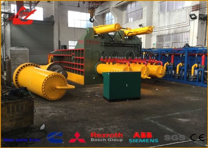 Reinforced Steel Hydraulic Scrap Baler for Mixed and Heavy Ferrous Materials