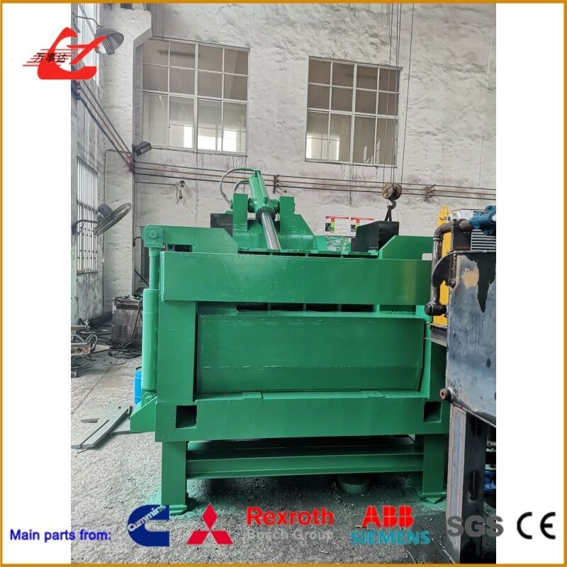 Reduce Transportation Cost Forward-Out Metal Baler 800-2500kg/h For Small And Medium Scrap Metal Recycling Yards
