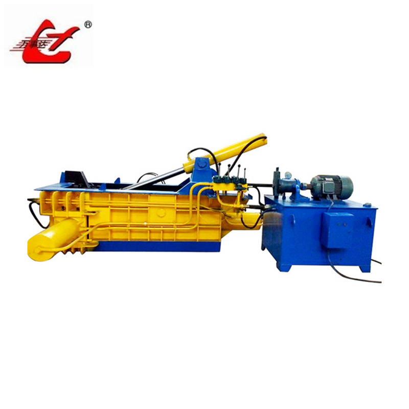 Custom Voltage 1600kN Hydraulic Metal Baler For Scrap Metal Recycling And Compact Bale Production
