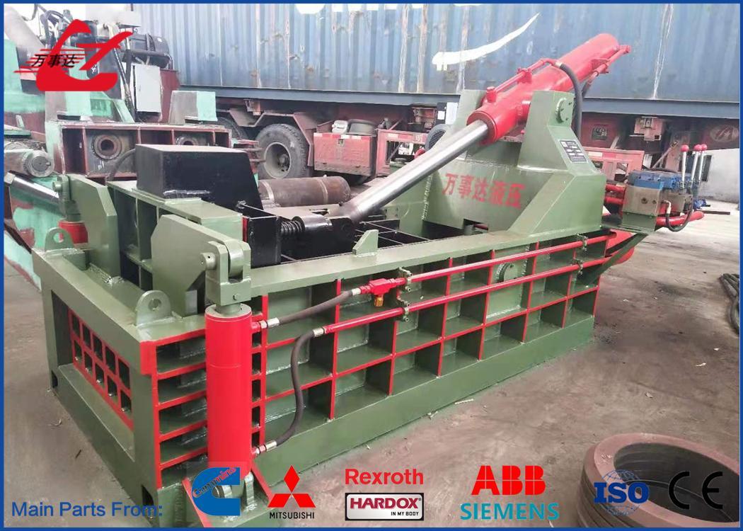 1600kN Hydraulic Scrap Steel Baler With Forward-Out Operation, 2000-2800kg/H Capacity, Perfect For Scrap Recycling Industry