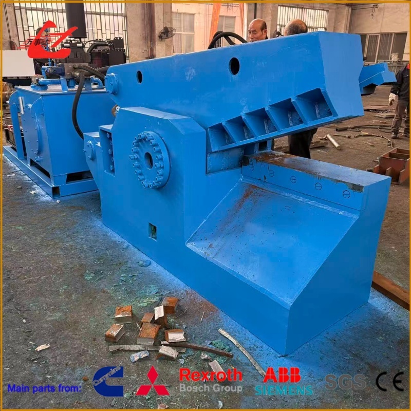 Heavy-Duty Scrap Shear Alligator Type Hydraulic Metal Cutting Machine For Fast Cutting