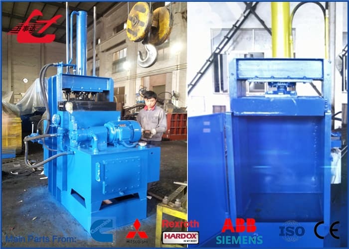 Drum Crusher With 250 KN Max Push Force And 11 KW Power For High Efficiency Metal Recycling