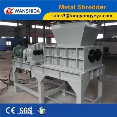 High Speed 22kW Industrial Metal Shredder 16rpm For Scrap Metal Size Reduction And Recycling