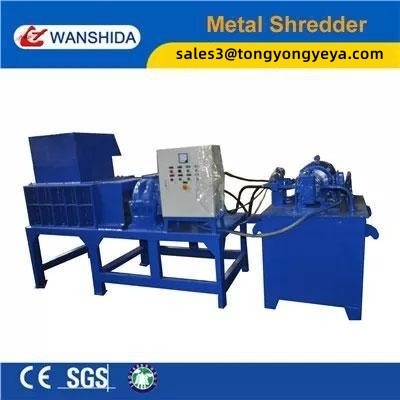 High Speed 22kW Industrial Metal Shredder 16rpm For Scrap Metal Size Reduction And Recycling