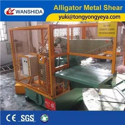 Machine de cisaillement de déchets métalliques hauteur de cisaillement d'acier avec protection contre les cavernes