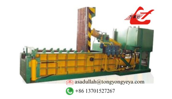 Opération précise et conviviale de la presse à balles hydraulique pour métaux Omron PLC Wanshida Y83/Q-230