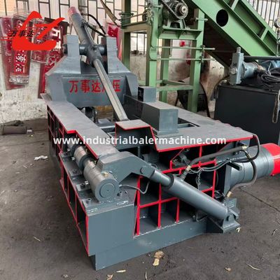 Turn out Hydraulic Metal Baler 100 ton for Scrap Metal Recycling in Brazil
