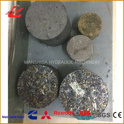 Presses hydrauliques à briquette de déchets métalliques de 2500 kN, fonctionnement manuel ou PLC, idéal pour briqueter les déchets de fonte et de métal