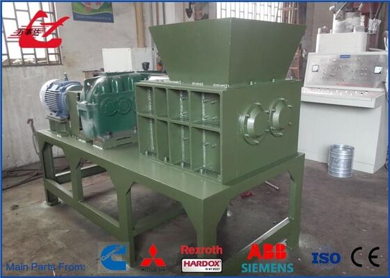 Q43P-600A Déchiqueteuse de déchets métalliques avec lames de 300 mm de diamètre et un ensemble de coupeurs à 20 pièces pour réduire le volume des déchets