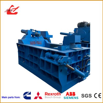 Presse hydraulique pour métaux de 125 tonnes pour le recyclage de ferraille avec chambre de 1200×700×600mm
