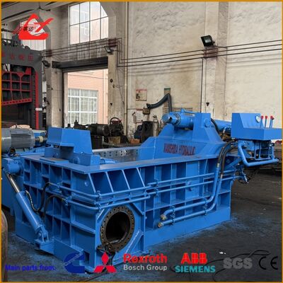 Baler hydraulique à compression efficace pour le recyclage des déchets lourds avec contrôle PLC