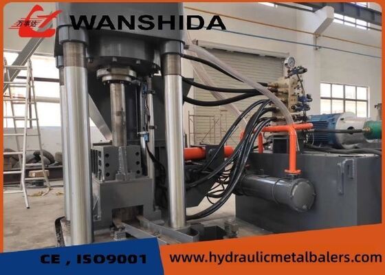 Presses hydrauliques de briquetage de déchets métalliques à haute efficacité Y83-3150 avec une force nominale de 3150 kN et une taille de briquette de 125 × ((50-60) mm